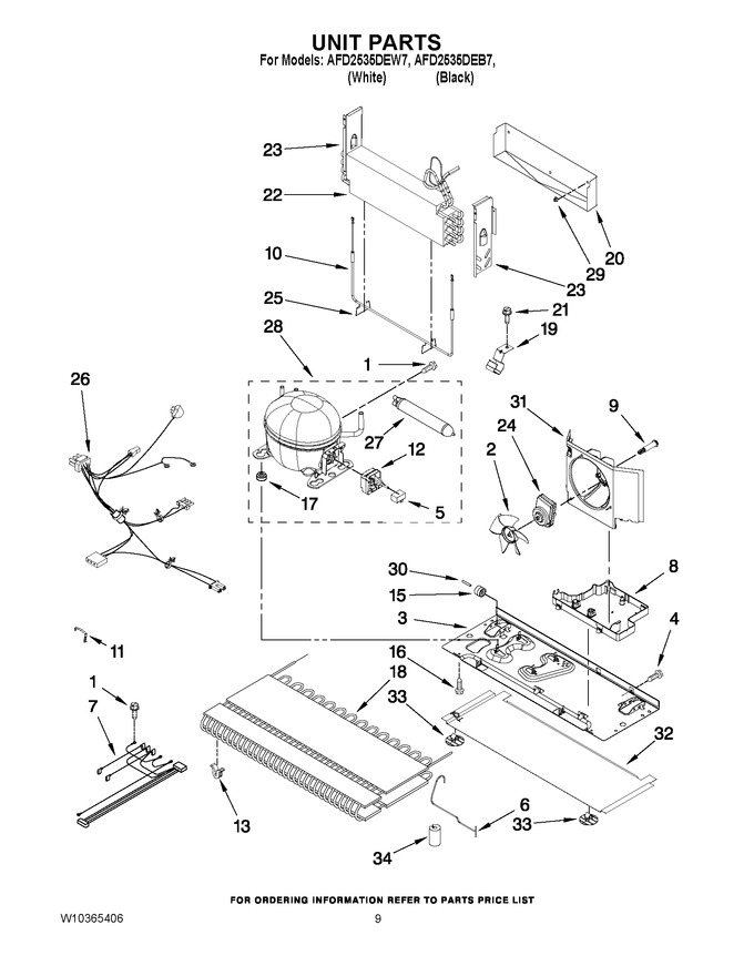 Diagram for AFD2535DEW7