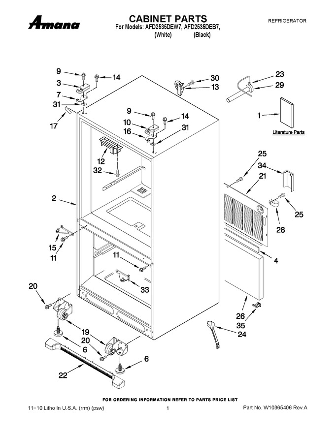 Diagram for AFD2535DEW7