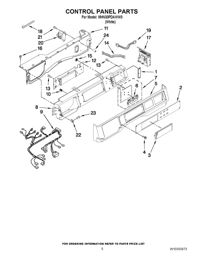 Diagram for MHN30PDAWW0