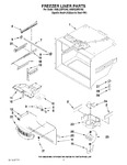 Diagram for 03 - Freezer Liner Parts