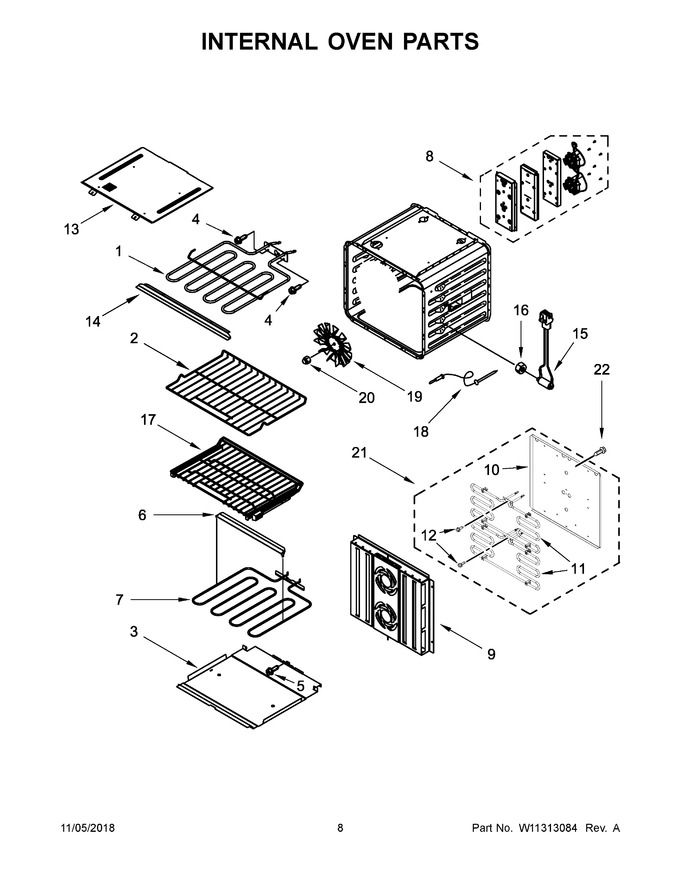 Diagram for JJW3430DB03