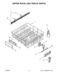 Diagram for 09 - Upper Rack And Track Parts