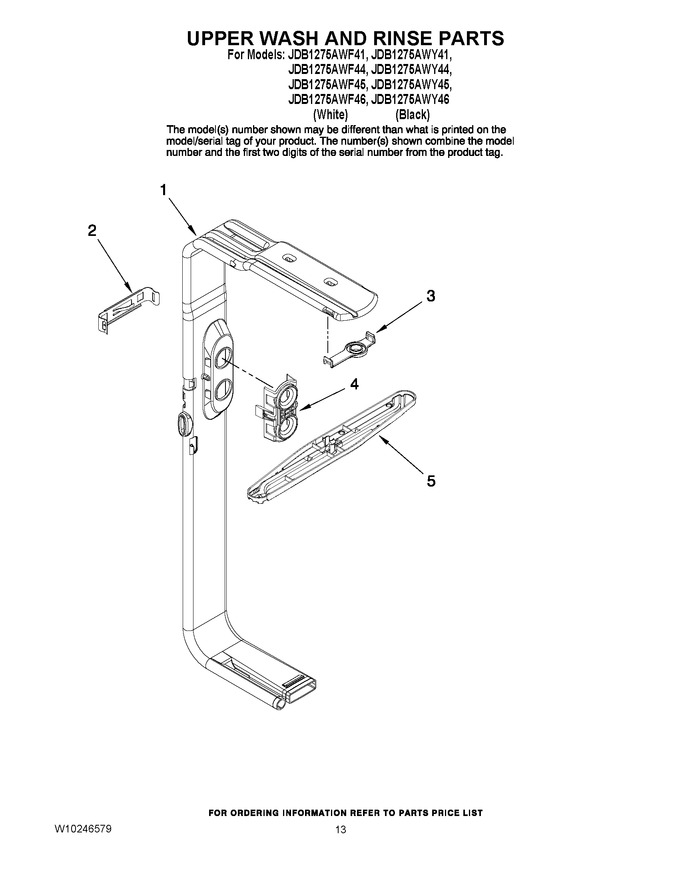 Diagram for JDB1275AWF44