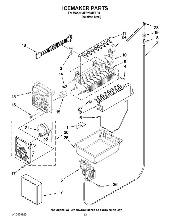 Diagram for AFF2534FES8