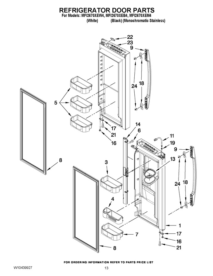Diagram for MFI2670XEW4