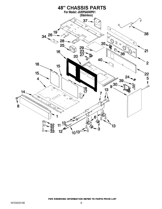 Diagram for JGRP548WP01