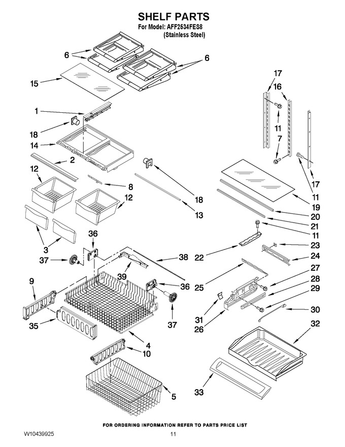 Diagram for AFF2534FES8