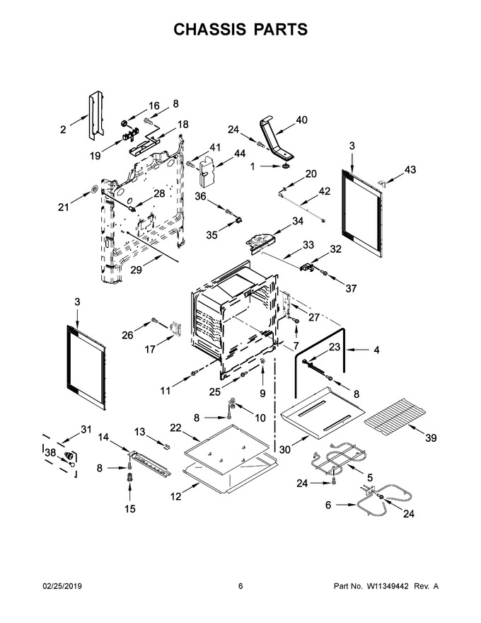 Diagram for YMER6600FW2