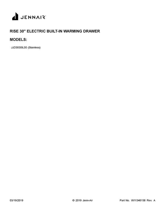 Diagram for JJD3030IL00