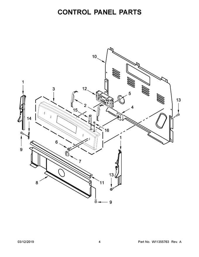 Diagram for YACR4503SFW3