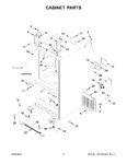 Diagram for 02 - Cabinet Parts