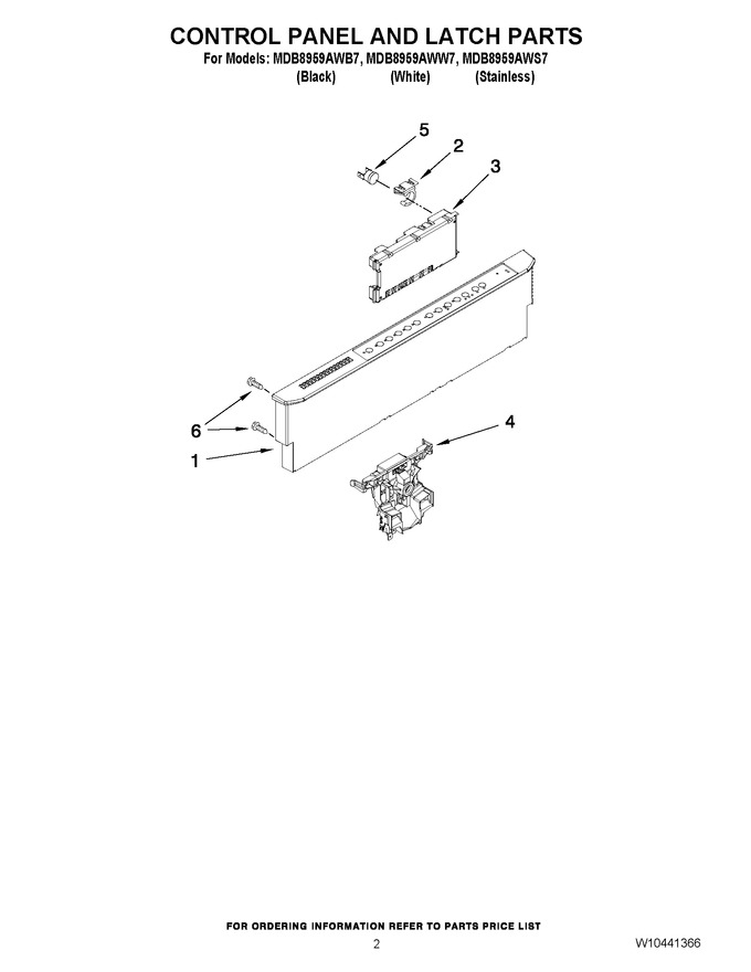 Diagram for MDB8959AWB7