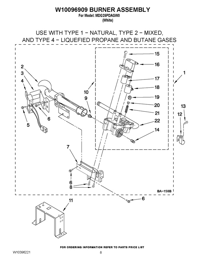 Diagram for MDG25PDAGW0