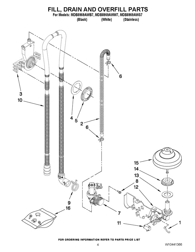 Diagram for MDB8959AWW7