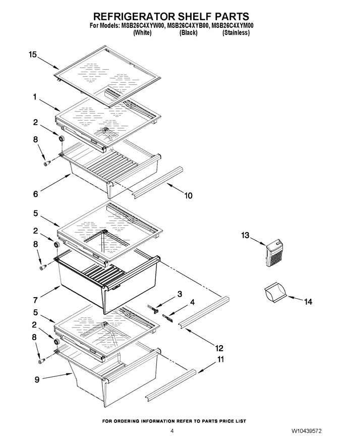 Diagram for MSB26C4XYW00