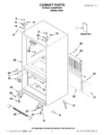 Diagram for 01 - Cabinet Parts