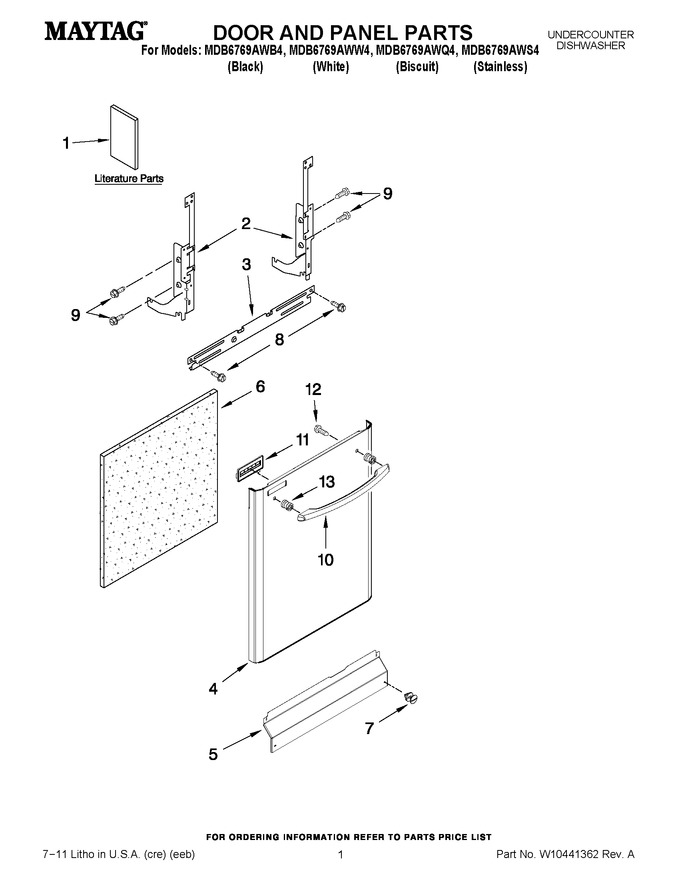 Diagram for MDB6769AWB4