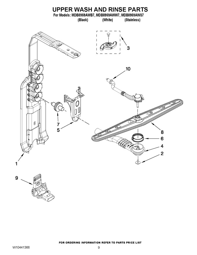 Diagram for MDB8959AWW7