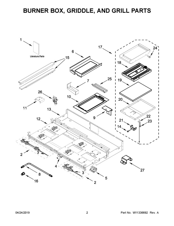 Diagram for JGCP748HL00