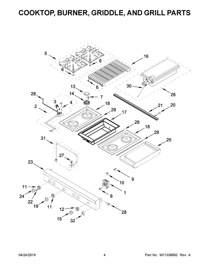Diagram for JGCP748HL00