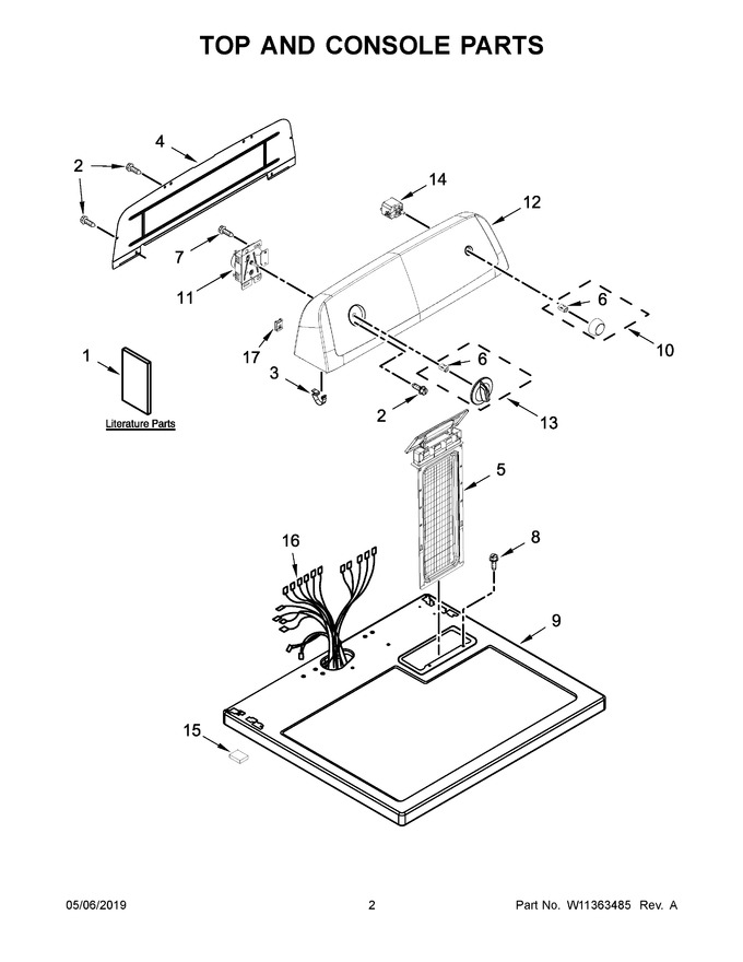 Diagram for AED4516HW0