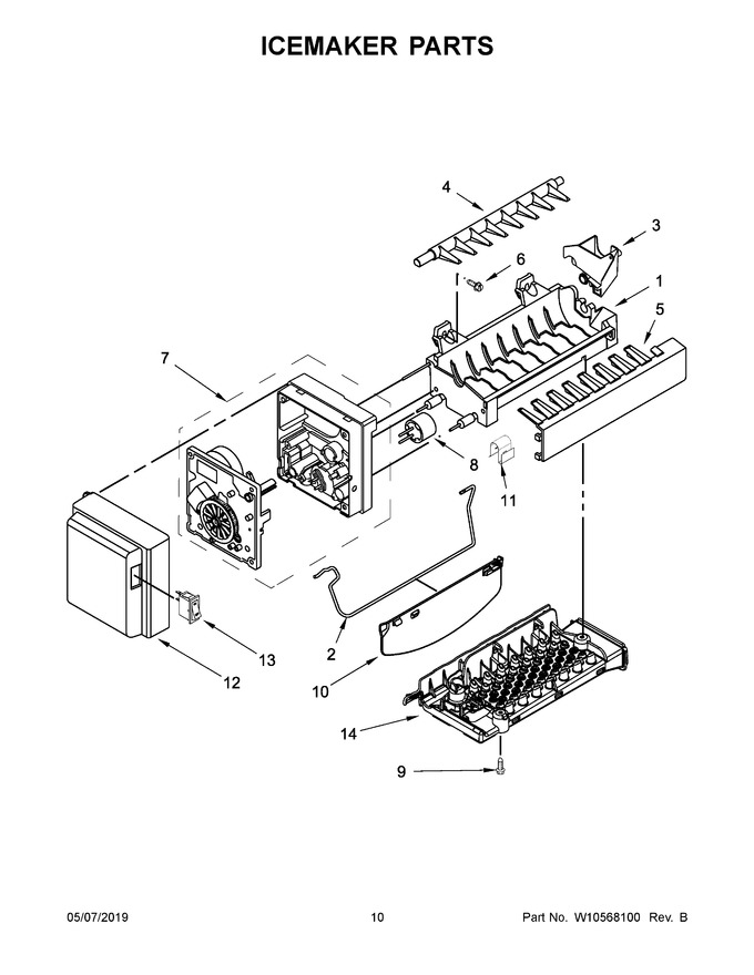 Diagram for MFI2269VEW7