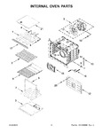 Diagram for 05 - Internal Oven Parts