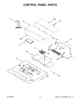 Diagram for 02 - Control Panel Parts