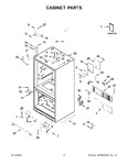 Diagram for 02 - Cabinet Parts