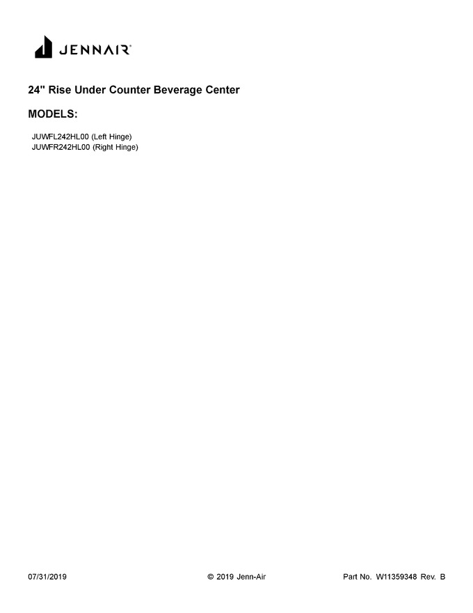 Diagram for JUWFR242HL00