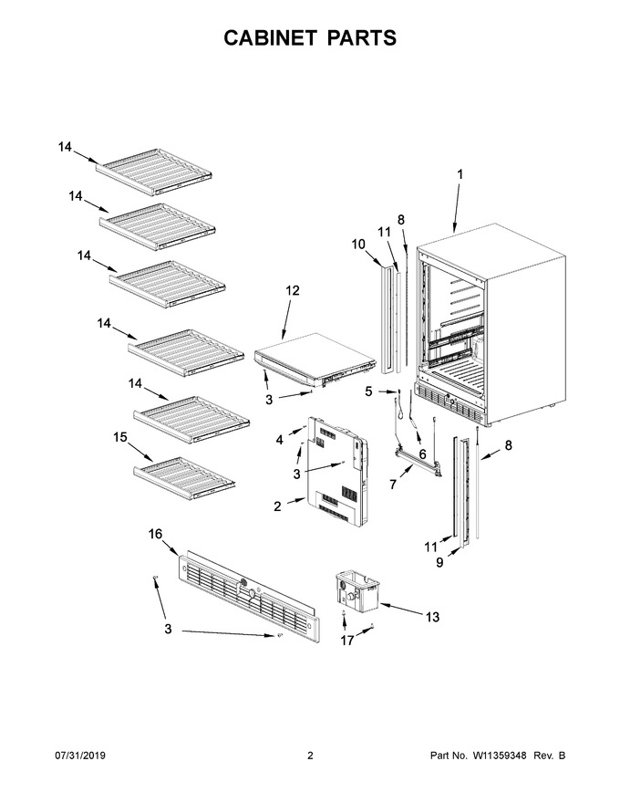 Diagram for JUWFR242HL00