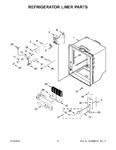 Diagram for 03 - Refrigerator Liner Parts