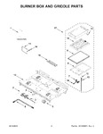 Diagram for 02 - Burner Box And Griddle Parts