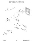 Diagram for 09 - Dispenser Front Parts