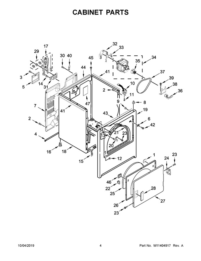 Diagram for 4KMEDC410JW0