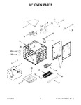 Diagram for 05 - 30" Oven Parts
