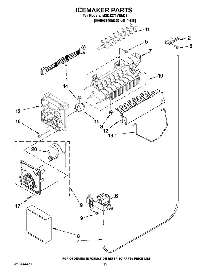 Diagram for MSD2274VEM02