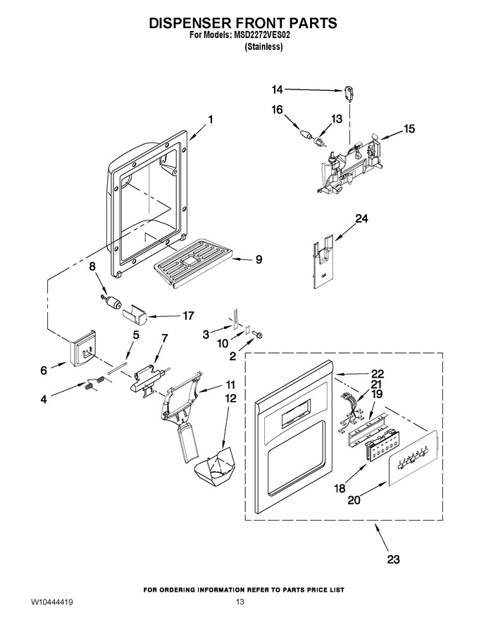 Diagram for MSD2272VES02
