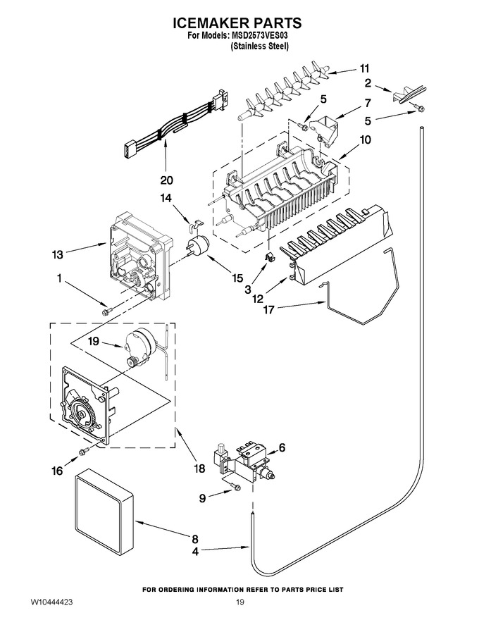 Diagram for MSD2573VES03
