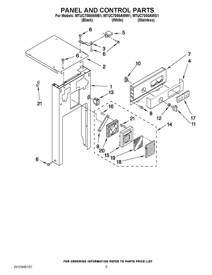 Diagram for MTUC7000AWS1