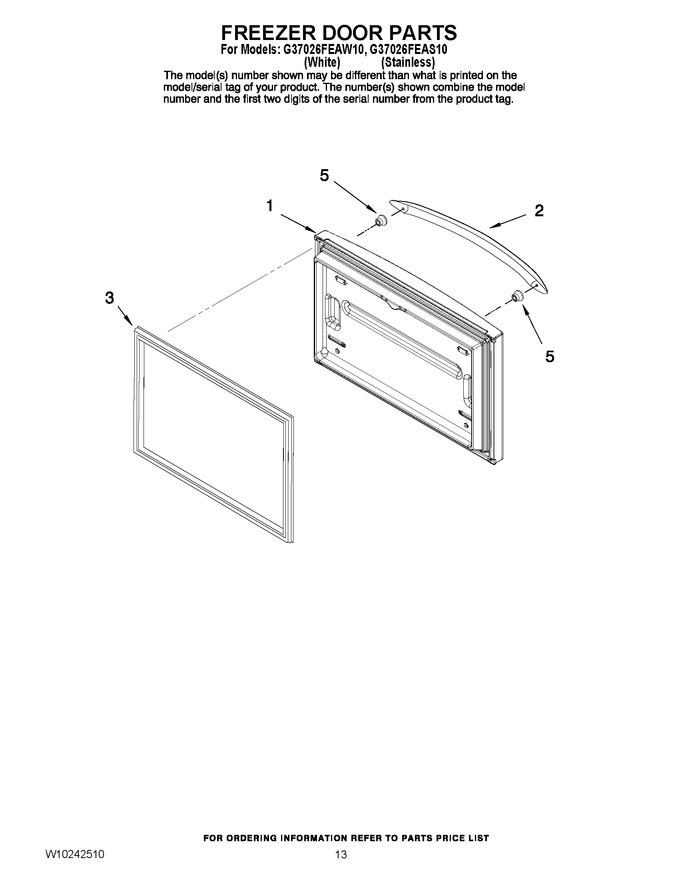 Diagram for G37026FEAW10