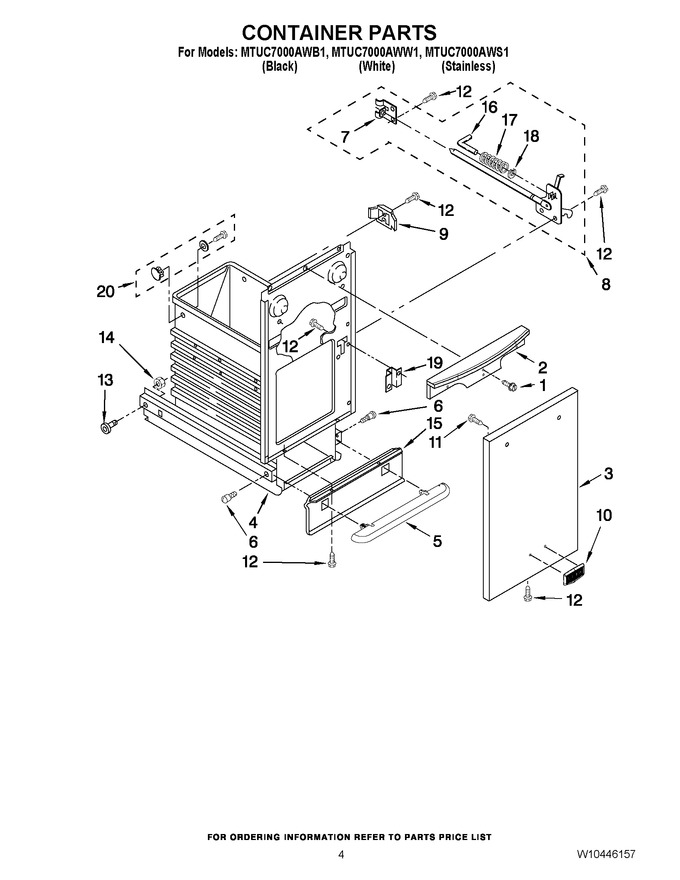 Diagram for MTUC7000AWS1