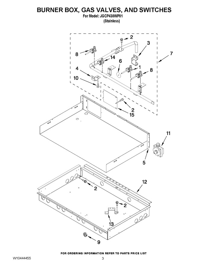 Diagram for JGCP430WP01