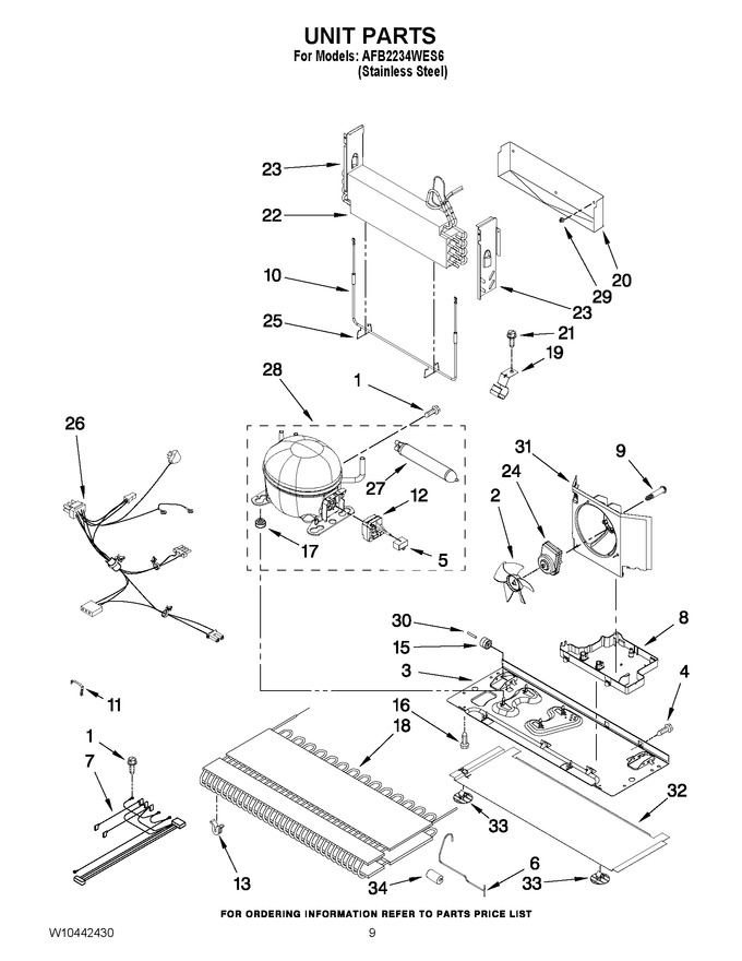 Diagram for AFB2234WES6