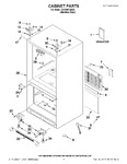 Diagram for 01 - Cabinet Parts