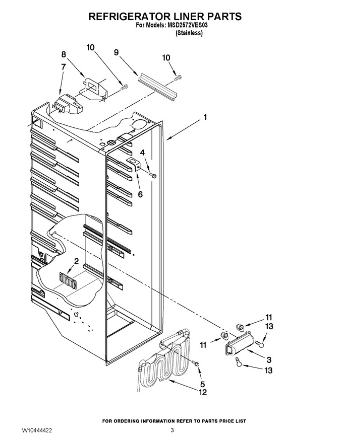 Diagram for MSD2572VES03
