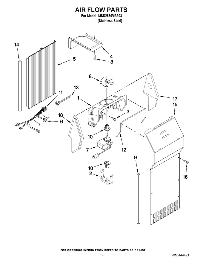 Diagram for MSD2550VES03
