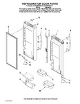 Diagram for 04 - Refrigerator Door Parts