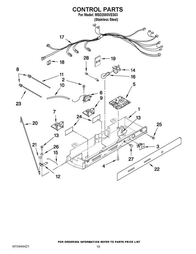 Diagram for MSD2550VES03