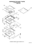 Diagram for 03 - Refrigerator Shelf Parts